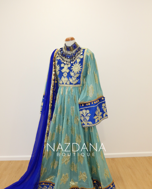 Eid Luxe- The Chirma Edit: Light Blue