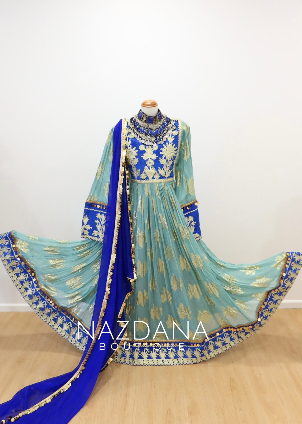 Eid Luxe- The Chirma Edit: Light Blue