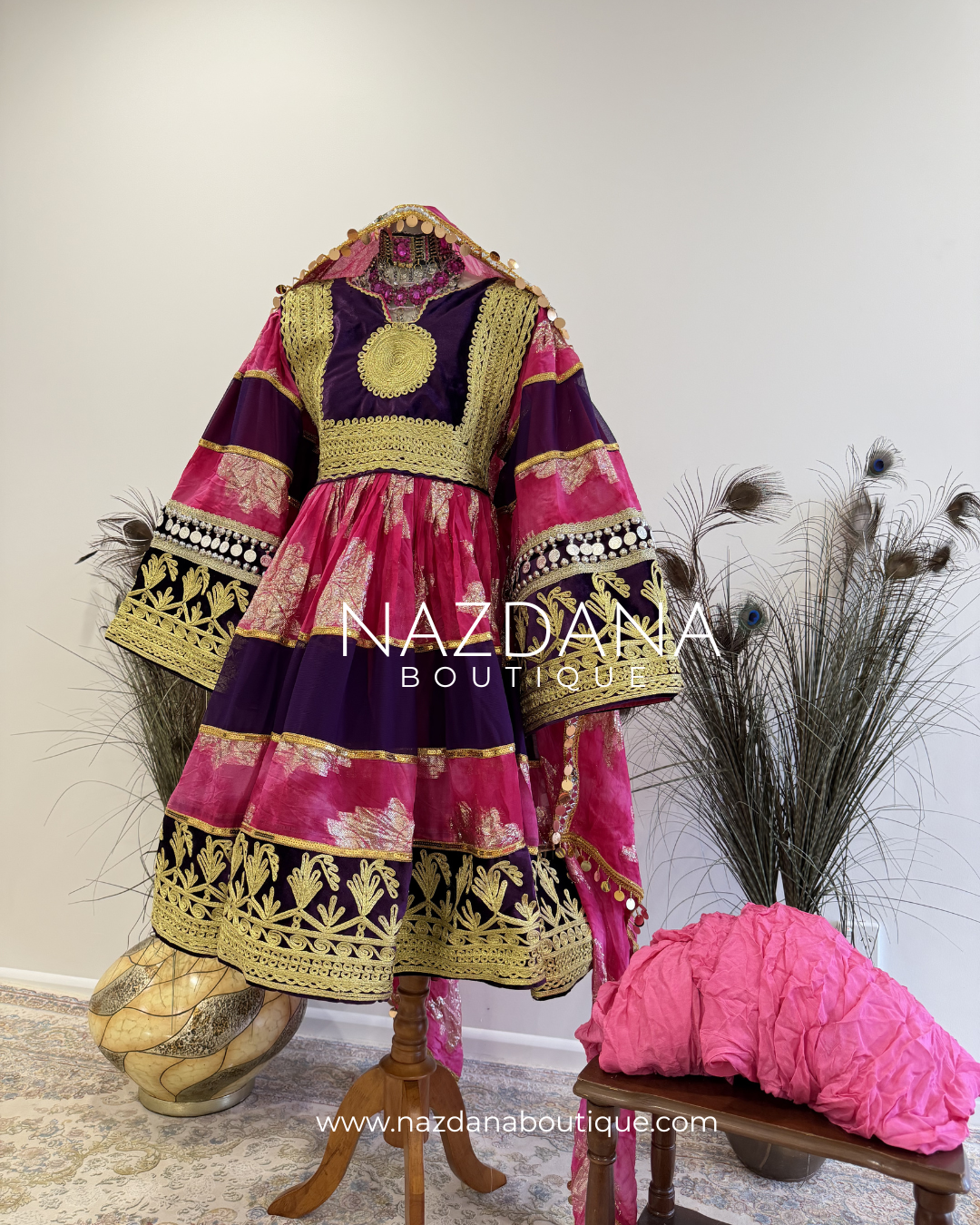 BAROSHA DRESS - PINK