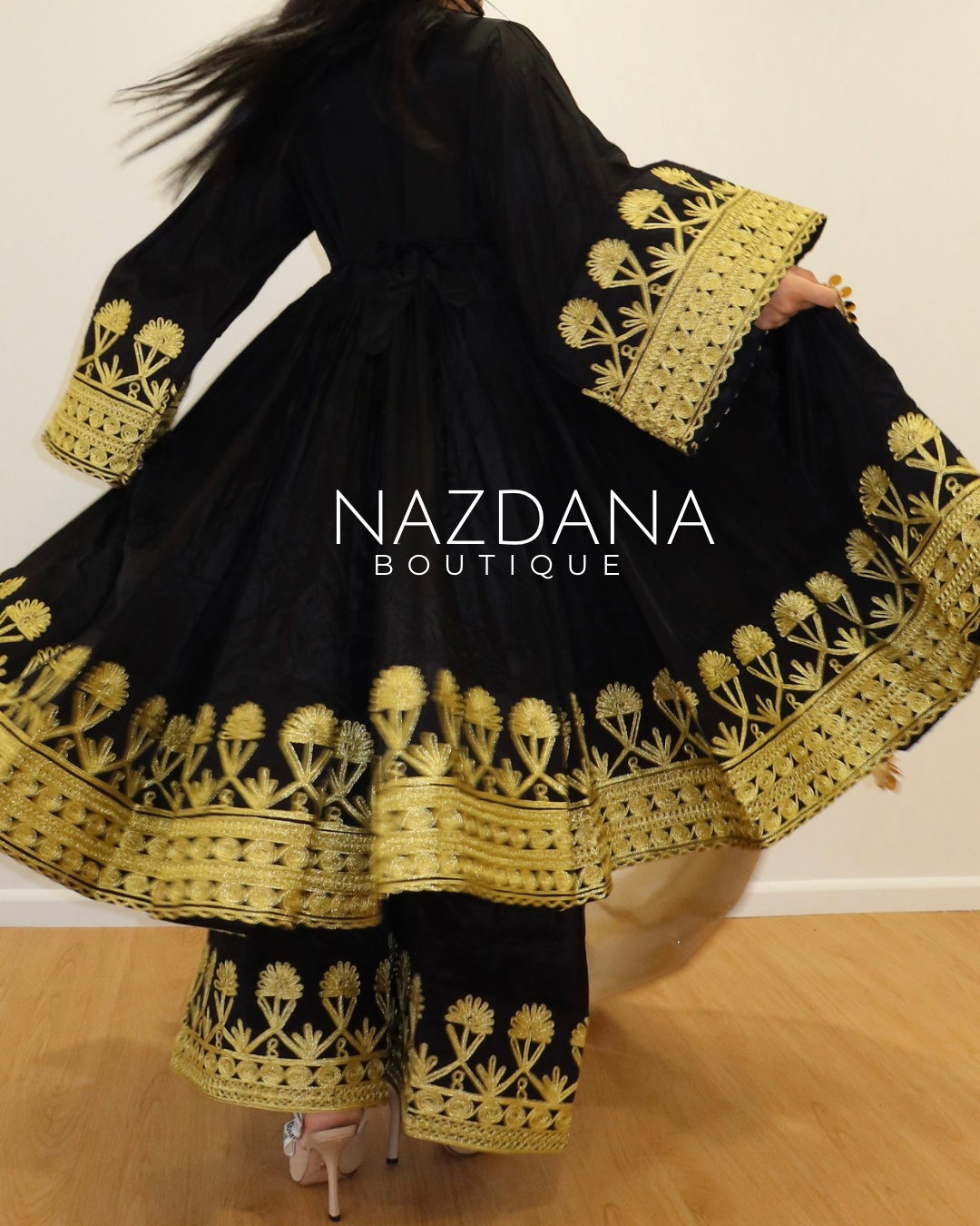 Eid Luxe- Chirma Edit: Black