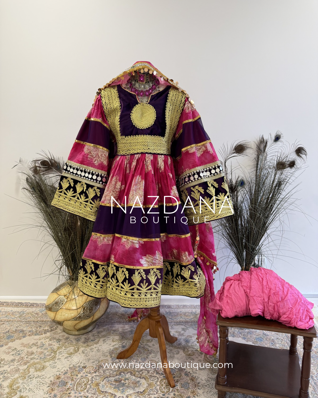 BAROSHA DRESS - PINK