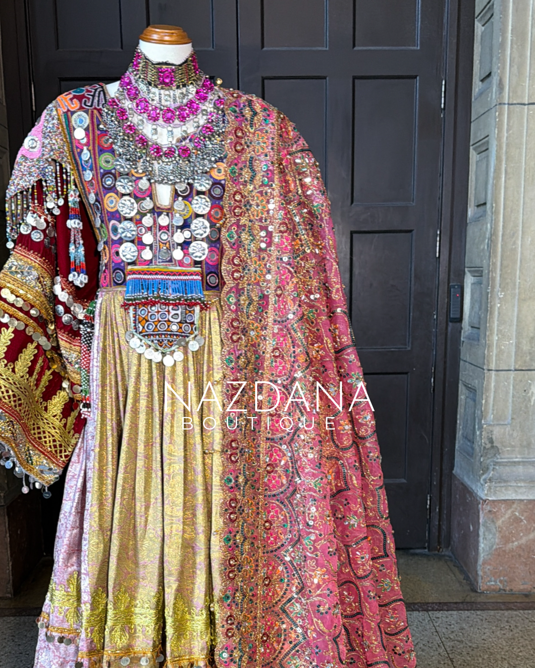 AFGHAN ROYALTY DRESS