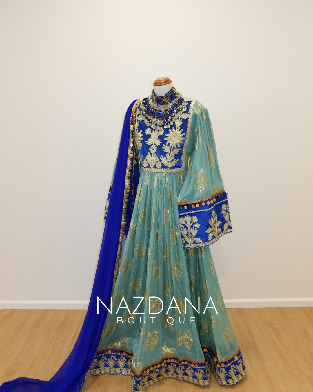 Eid Luxe- The Chirma Edit: Light Blue