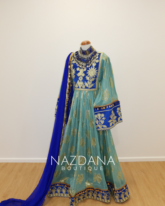 Eid Luxe- The Chirma Edit: Light Blue