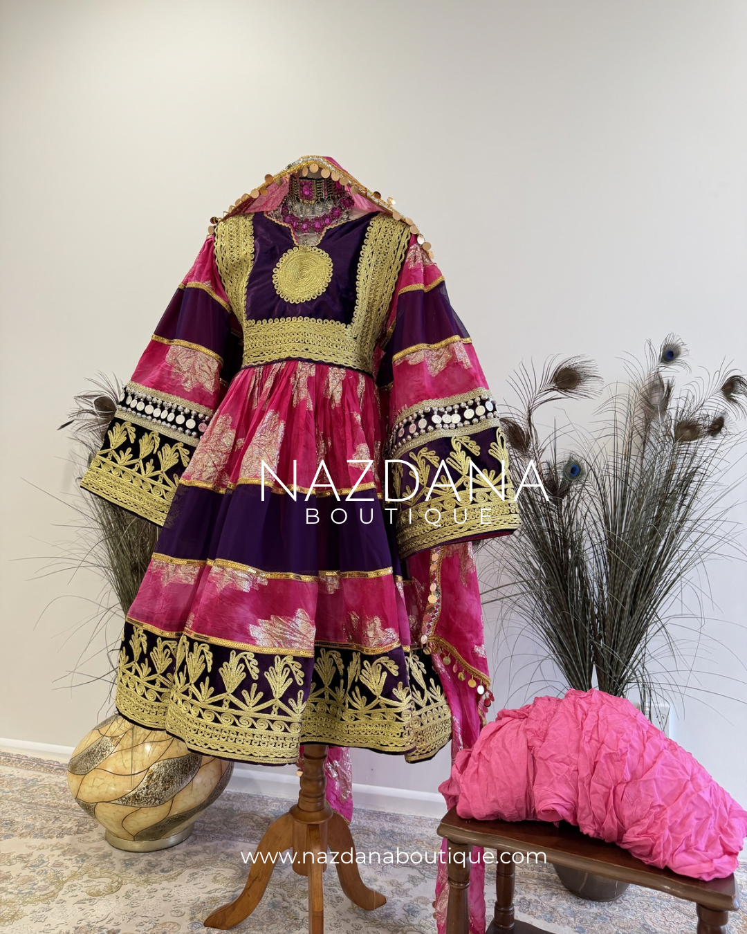 BAROSHA DRESS - PINK