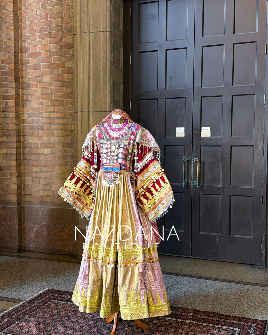 AFGHAN ROYALTY DRESS