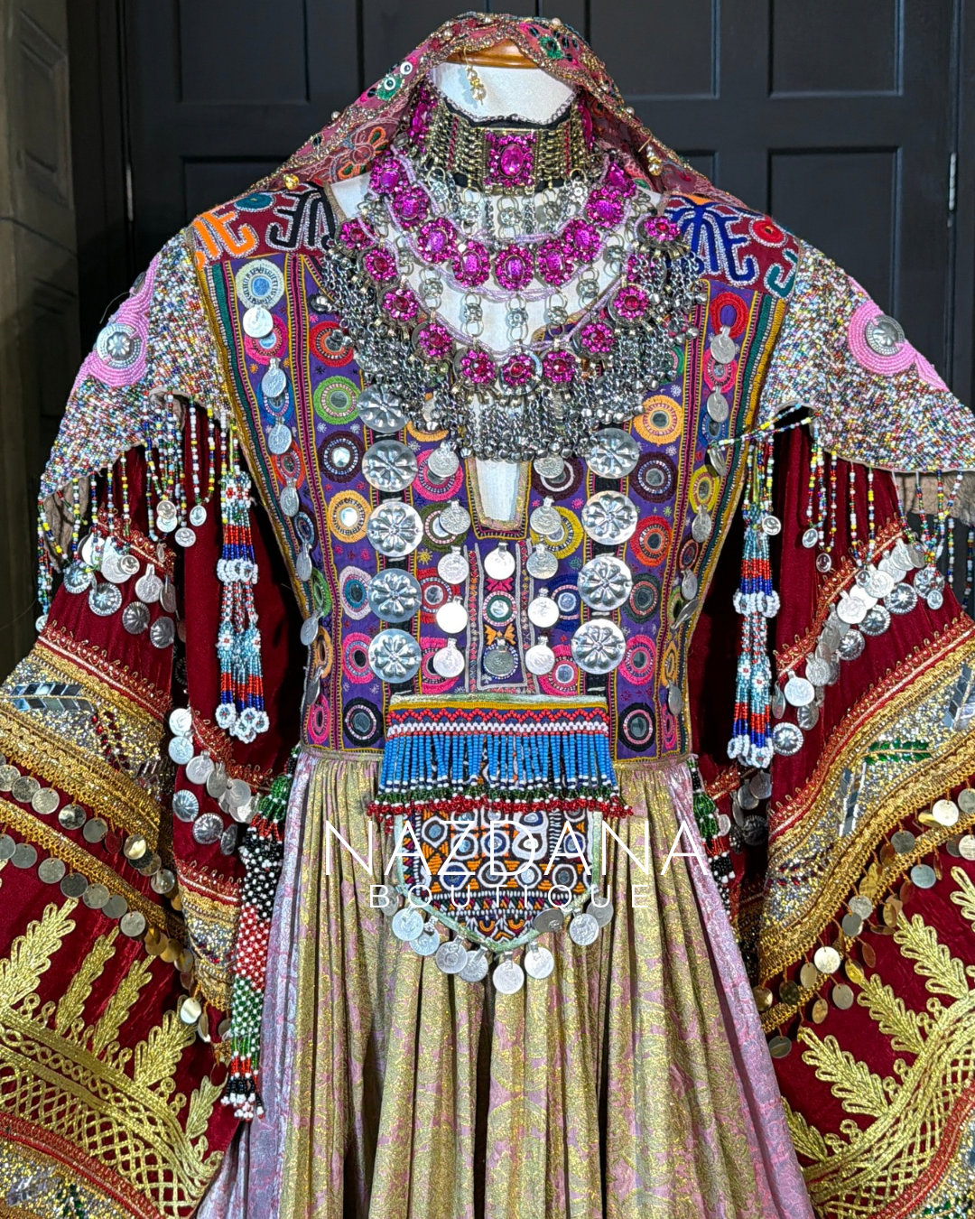 AFGHAN ROYALTY DRESS