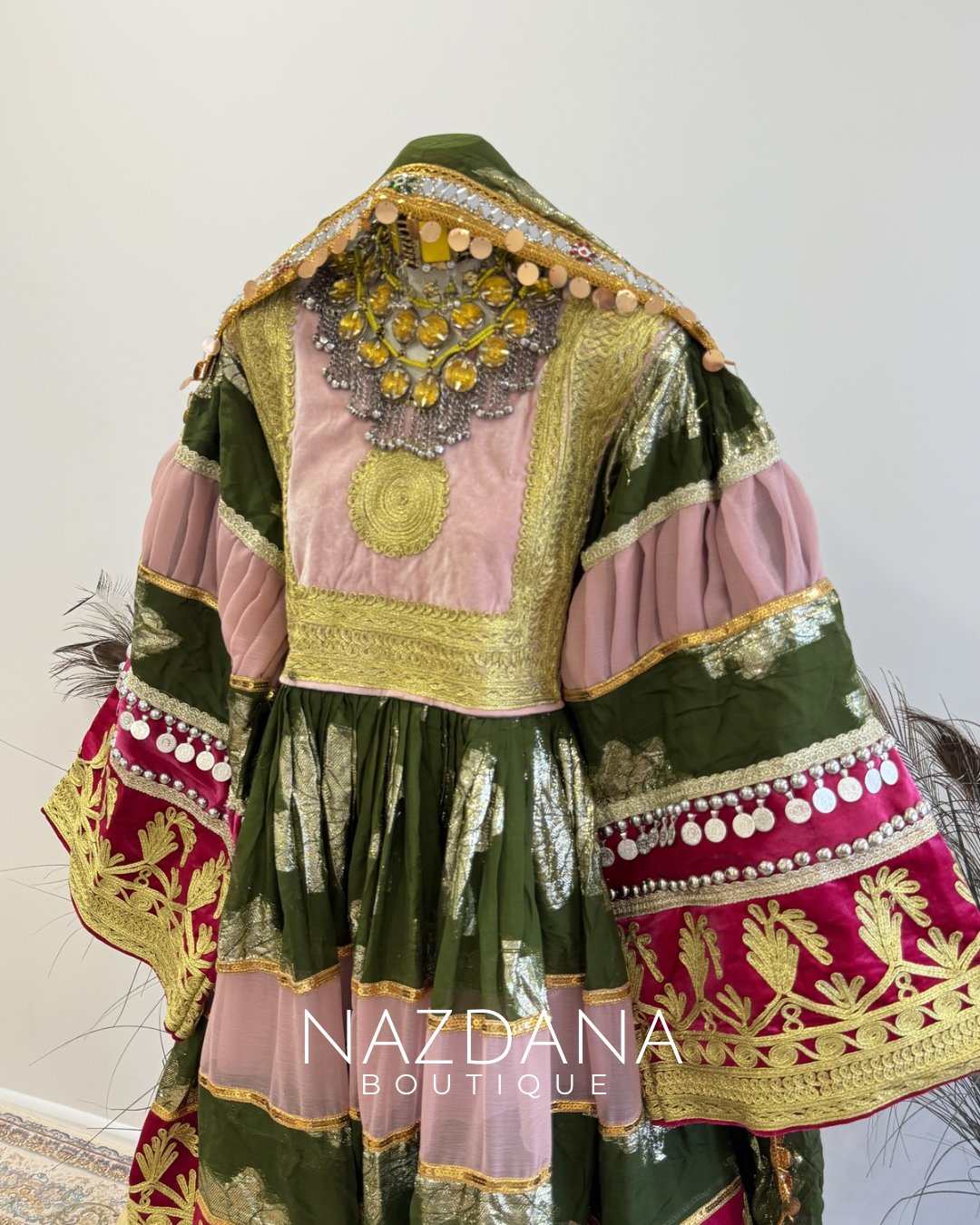 BAROSHA DRESS - GREEN