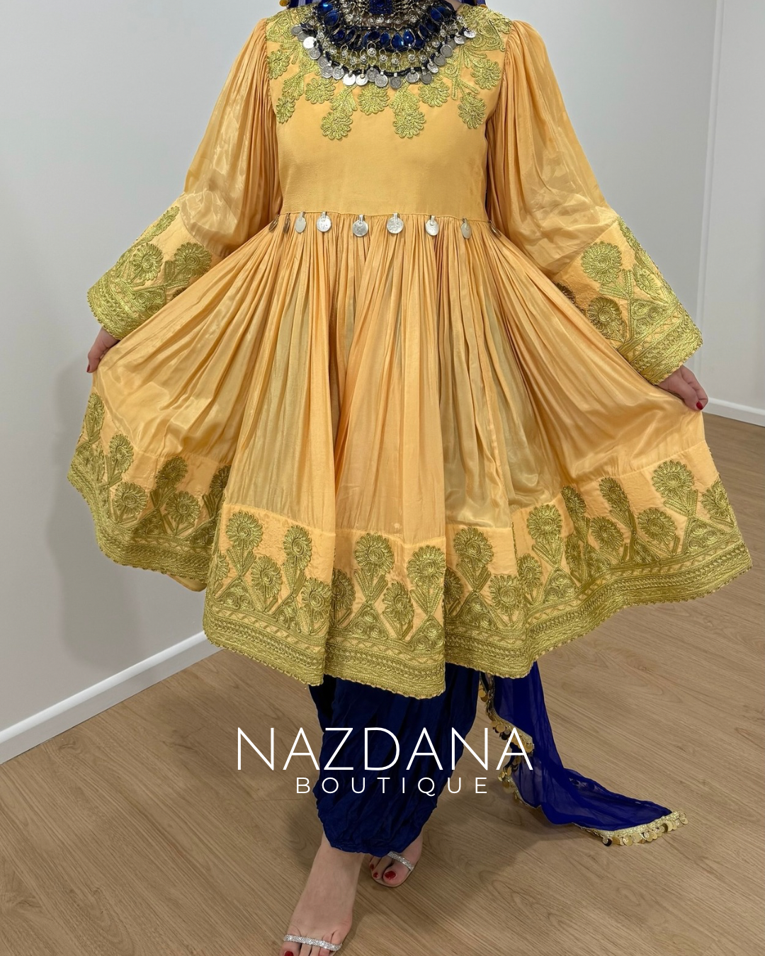 Eid Luxe- Chirma Edit: Orange