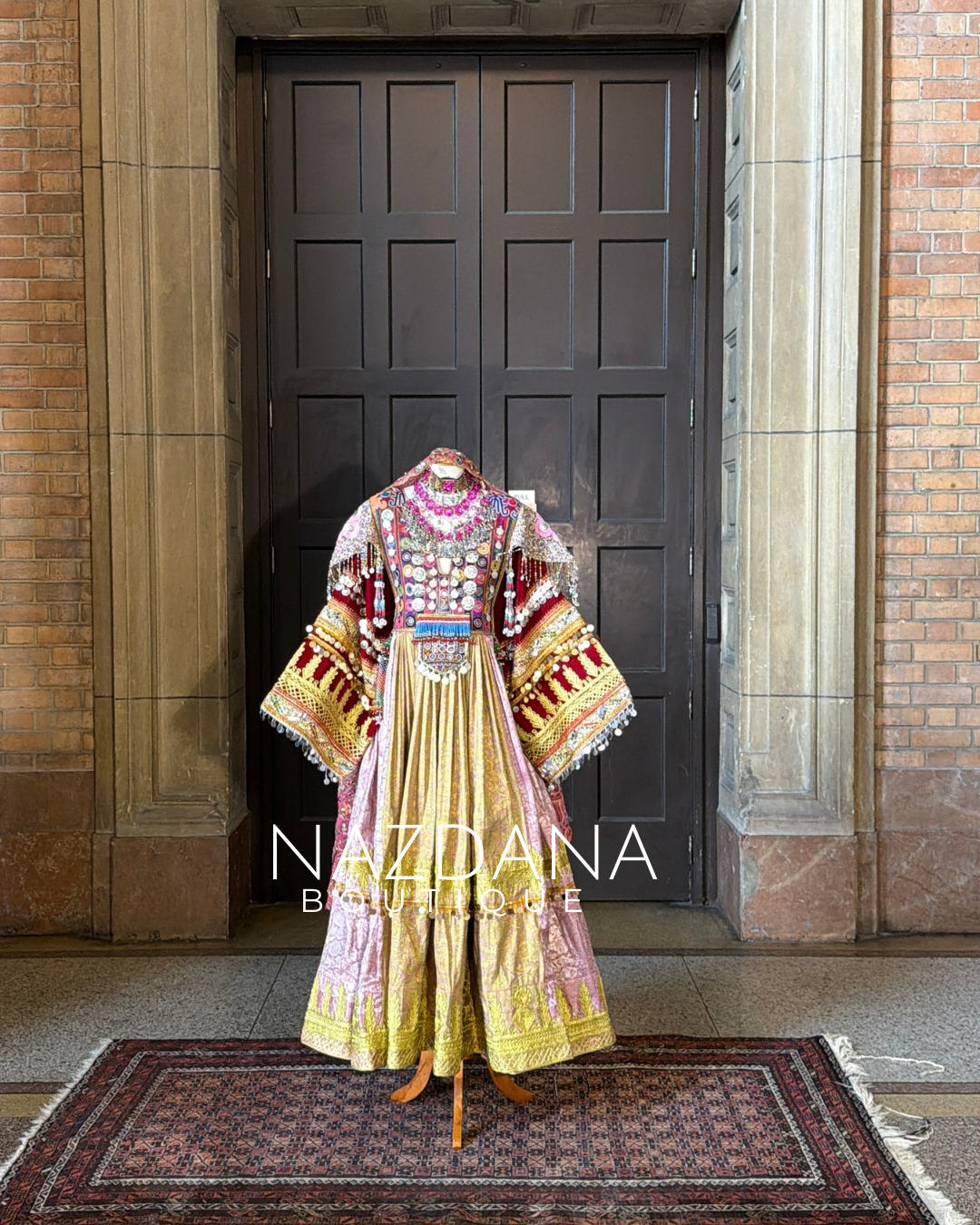 AFGHAN ROYALTY DRESS