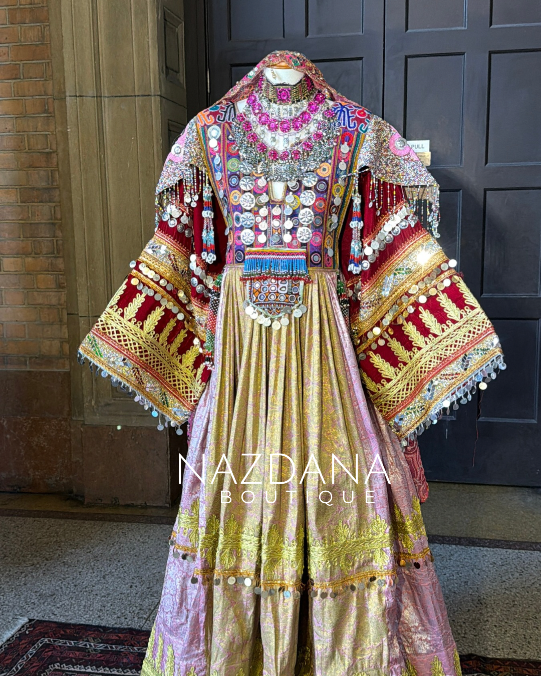 AFGHAN ROYALTY DRESS