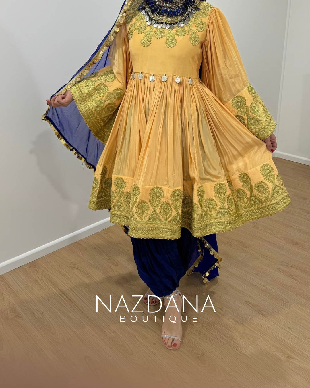 Eid Luxe- Chirma Edit: Orange